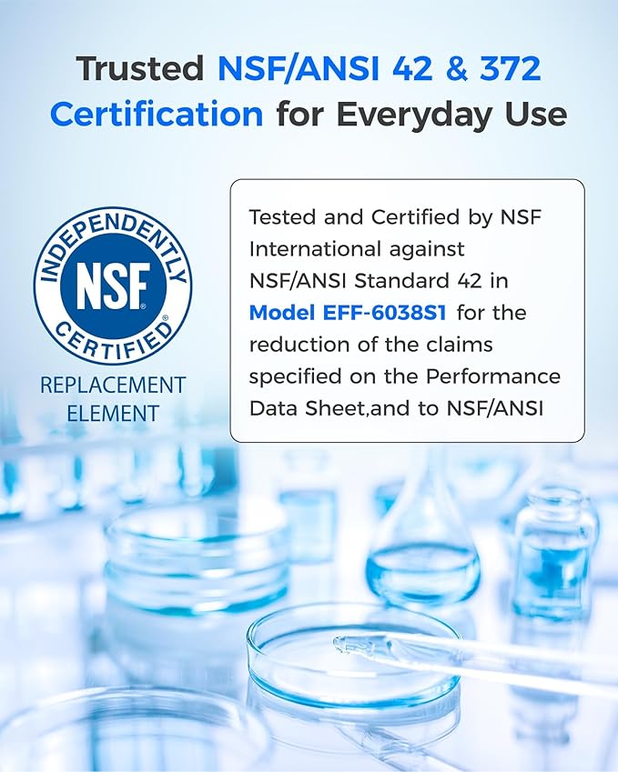 Waterdrop Alkaline W10295370A Replacement for Filter 1, EDR1RXD1, EDR1RXD1B, WD-F38, Enhances pH Refrigerator Water Filter, 3 Pack