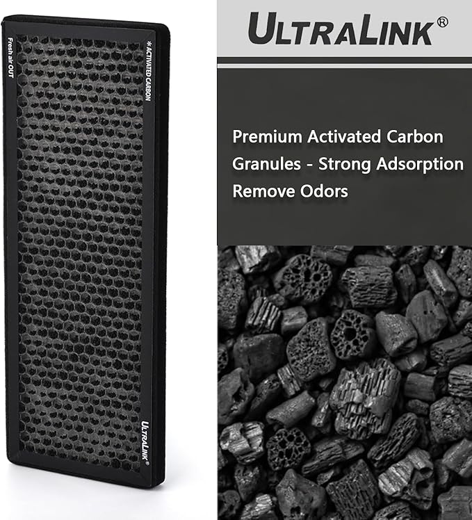 HEPA Cabin Air Filter Compatible with Tesla Model Y 2020-2026 (Including Juniper), Activated Carbon Car Air Intake Filter Set for Front Trunk & Interior, Includes Installation Tools