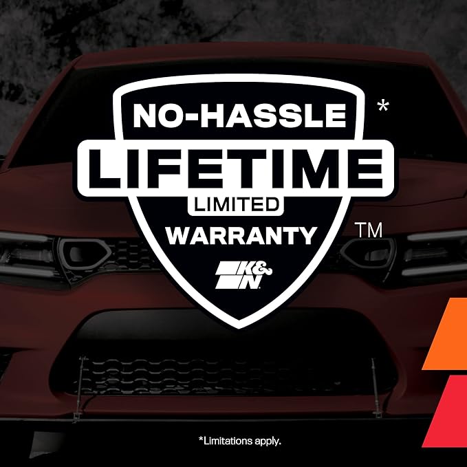 K&N Engine Air Filter: Increase Power & Acceleration, Washable, Premium, Replacement Car Air Filter: Compatible with 2020-2021 CHEVROLET Corvette, E-0636