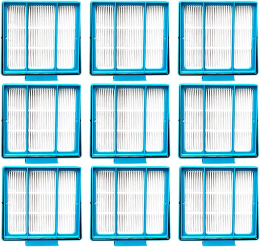 (9Pack) Filters Replacement Accessories for Shark Robot Vacuums — Compatible with Shark ION,IQ,EZ AI Series Vacuum AV2501AE RV1001AE AV910/911S/912S/915S AV753 RV100AE UR1000SR RV1001