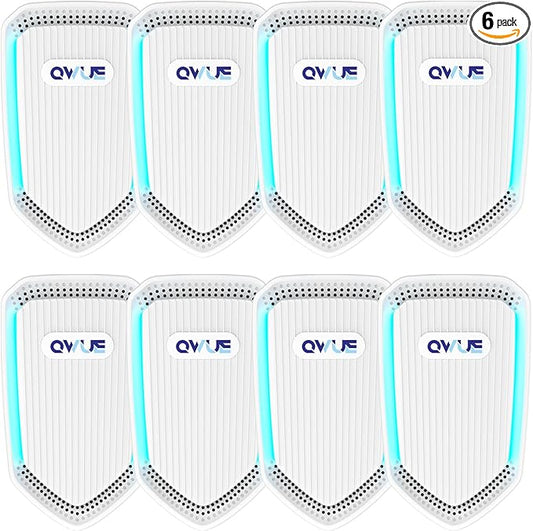 8Pack Air Ionizer Plug In, Filterless Home Negative Air Purifier, Quiet Air Freshener Portable Cleaner for Odors Smoke Dust, Air Purifiers for Home Office, Bedroom, Kitchen