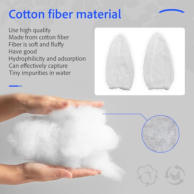 Replacement Vacuum Filter Cotton for Pool Blaster (3 Pack)