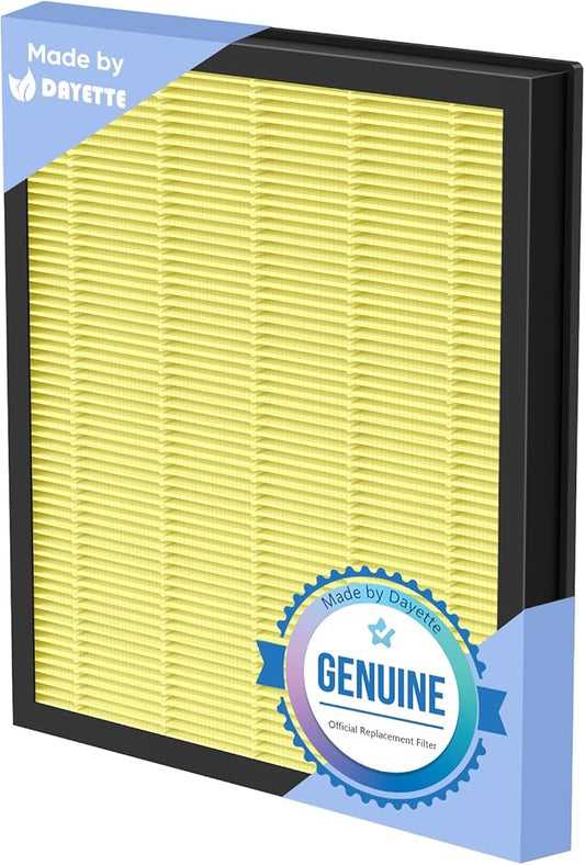 DAYETTE H14 Replacement Filter Compatible AP309/409 Air Purifiers, 4-in-1 H14 Grade True HEPA High-Efficiency Activated Carbon for Pet Dander Odor, 1 Pack