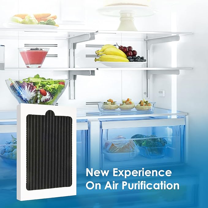 Waterdrop Paultra Replacement for Frigidaire® & Electrolux® EAFCBF®, Paultra® Refrigerator Air Filter, Pure Air Ultra®, SCPUREAIR2PK, 242047801, 242061001, 242047804, Carbon Activated Filter, 6 Pack