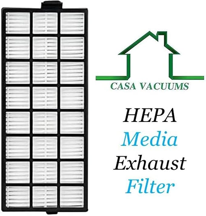 Replacement Bag + Filter Kit for Simplicity S20EZM Allergy Bagged Upright Vacuum Cleaner for Carpet and Hardwood, Multi Surface - Pet Vacuum. 6 Cloth Bags + 1 HEPA Exhaust Filter. Compare to SAH-6