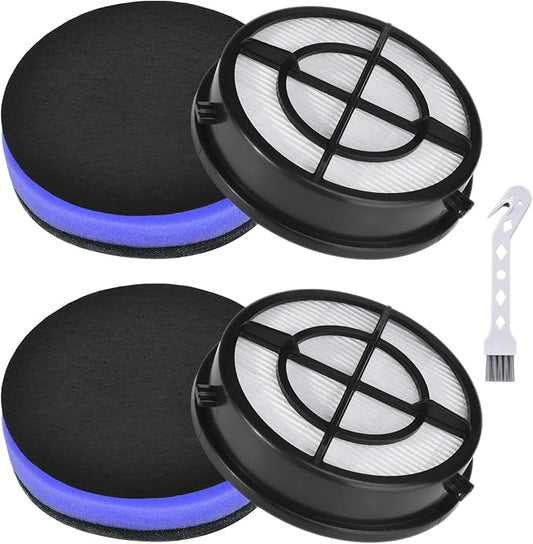 2790 Filter Replacement for Bissell Pet Hair Eraser Turbo Pro/Plus Vacuum 27909 2790W 2281 2461 3126 31269, for Bissell Pet Hair Eraser Turbo 2475, Replace to part # 1606751 & 1603437, 4 Pack