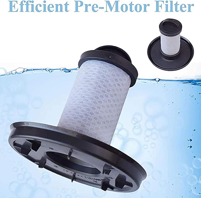 4 Pack Foam & Felt Filters, 1 Soft Main Brush, 2 Pre-Motor Filter & 2 Post-Motor Hepa Filter for Shark LZ600, LZ601, LZ602, LZ602C APEX UpLight Lift-Away DuoClean Vacuum Cleaner # XFFLZ600 & XHFFC600