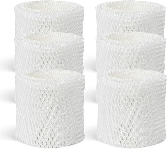 6 Pack Humidifier Filters HAC-504 Replacement for Honeywell Humidifier Filter, Filter A Humidifier Filter Replacement for HCM300/350/600/700 Honeywell Humidifier, White