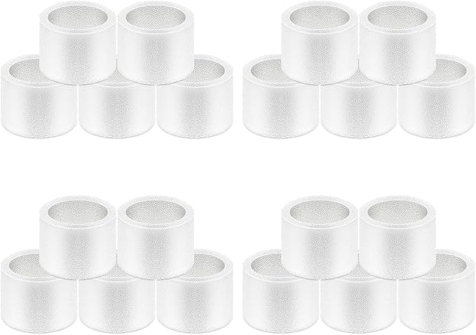 20-Pack Top Fill Humidifier Replacement Filters for Classic160, Dual150, Dual200S, Classic300(S), LV600S, OasisMist450S, Superior6000S, Clean Particles Improve Humidification Efficiency