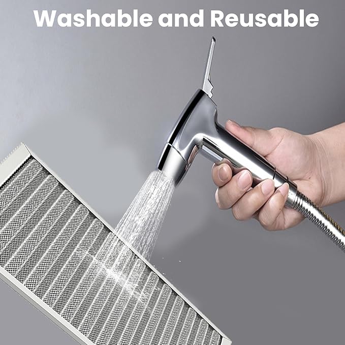 20x20x1 HVAC Furnace Air Filter, Lasts a Lifetime, Washable, the Last HVAC Filter You Will Ever Buy, Healthier Home or Office, Merv 8(Actual Size:19.5x19.5x0.82 Inch)