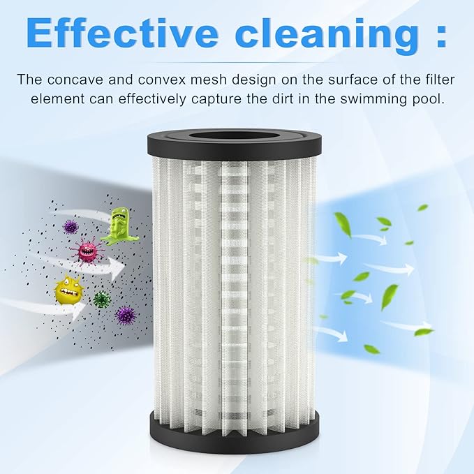 R0374600 Energy Filter Element Compatible with Zodiac Jandy 2888 Ray-Vac Automatic Pool Cleaner Replacement Kit for Pool Cleaner Filter Clear Bowl Accessories Part