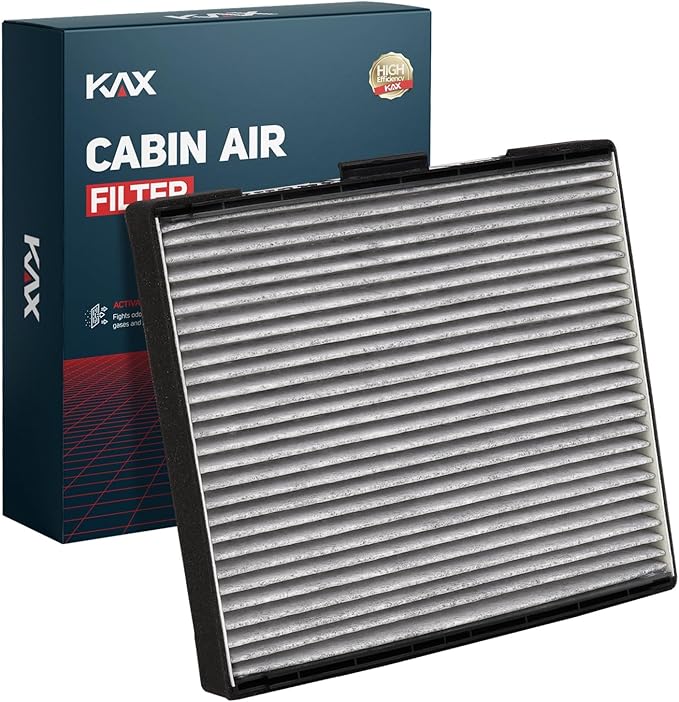 KAX HEPA Cabin Air Filter with Activated Carbon, CF10329 Replacement for Hyundai Elantra, Entourage, Tiburon; Kia Sedona