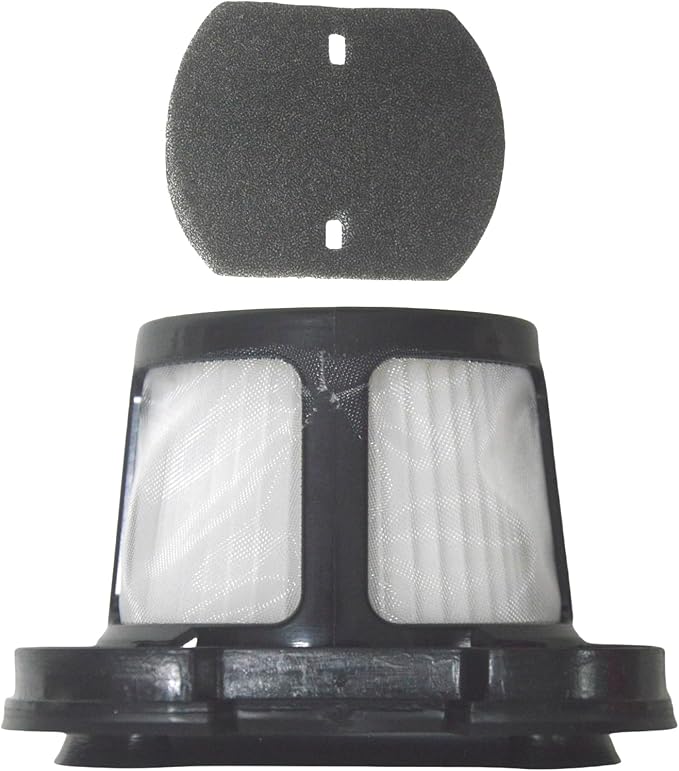 Replacement Filters for Bissell Pet Hair Eraser Cordless Hand Vacuums (2284W, 2390, 2389, 2057&More) - Replaces #1614212, #1614203, #1614204-4 Mesh + 4 Foam, 3-Stage Filtration, Washable, Easy Install