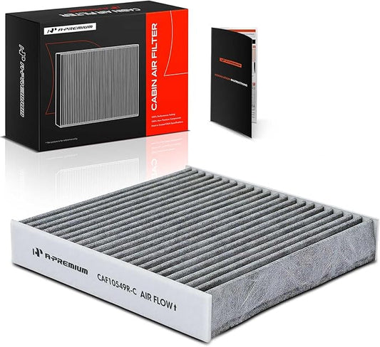 A-Premium Cabin Air Filter with Activated Carbon Compatible with Honda Fit & Scion FR-S & Subaru BRZ, WRX & Toyota 86, 2007-2023, 1.5L 2.0L 2.4L, Replace# 72880AJ010