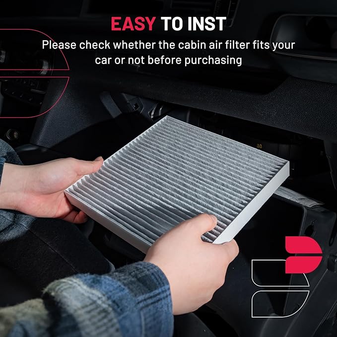 BDFHYK 2PC CAF99244 Cabin Air Filter with Activated Carbon Compatible with BMW X5, X6, X7, M5, M8, M8 Gran Coupe, 530e, 530i, 540i, 740i, 750i, 840i, 745e xDrive, 750i xDrive, Alpina B7, Alpina XB7
