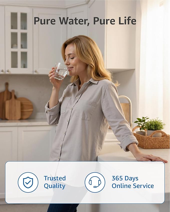 FilterLogic PF06 Pitcher Water Filter, Replacement for Brita® Classic 35557, OB03, Mavea® 107007, and Brita® Pitchers Grand, Lake, Capri, Wave, Amazon Basics® 10-Cup Pitcher, NSF Certified, 6 Pack