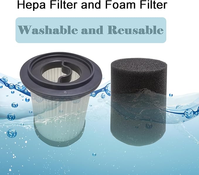 Filter Replacement for UKDMROX,AIRDIYA P1 VG3,MHRMHR KP110, Bieiao and AIPOWAY Cordless Vacuum Cleaner (AMBK-2+2)