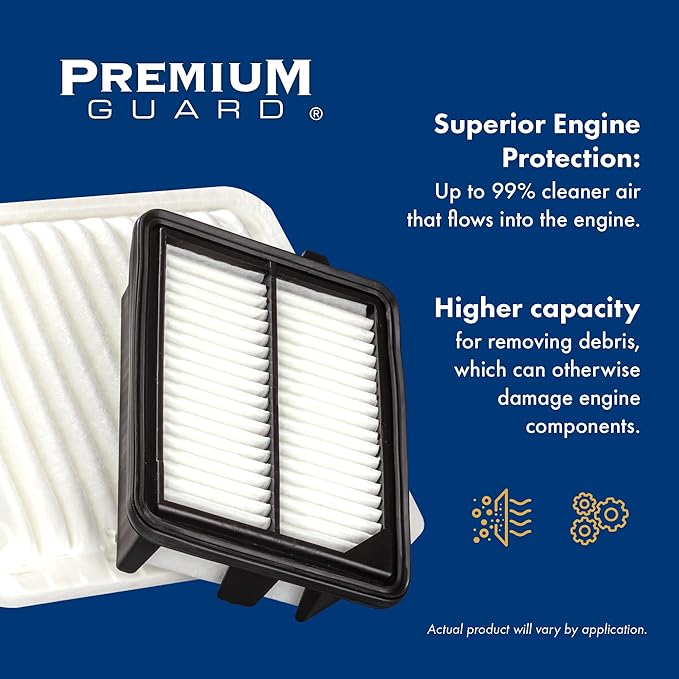 PG Engine Air Filter PA99365 | Fits 2019-2025 Subaru Forester, 2018-2025 Crosstrek, 2020-2025 Outback, 2019-2025 Ascent, 2017-2025 Impreza, 2020-2025 Legacy, 2022-2025 WRX
