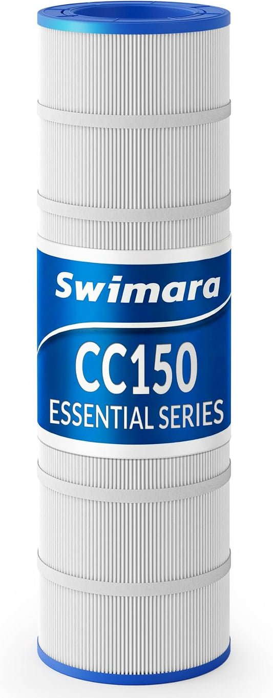 Pool Filter Cartridge, Essential Series, Replacement for PAP150 R173216 59054300, Compatible with Pentair Clean & Clear/RP Posi-Clear RP 150, Cylindrical Fabric, 150 Sq. Ft.