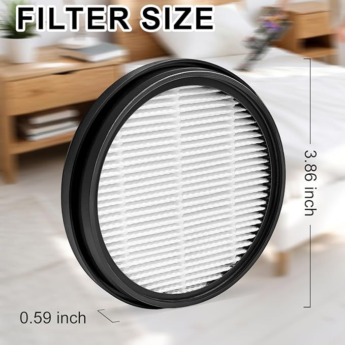N7 Hepa Filter Replacement Compatible with NADALY N7 Cordless Vacuum Cleaner Filter-4Pack