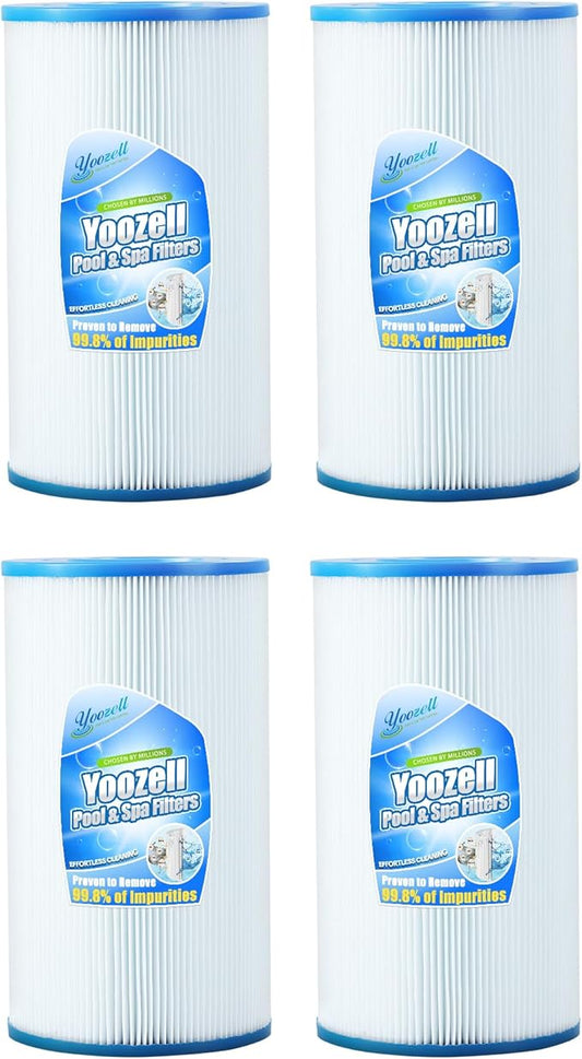 PWK30-EC Spa Filter Cartridge Replaces for C-6430,FC-3915, CCP498, 13004, AK-5005, XLS-602, FC-3915M, Hot Springs 31489, Darlly 60307, 30 sq.ft Drop in Hot Tub Filter-4 Pack