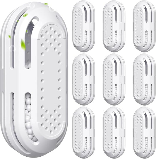 ShufudeJa 10 Pack Humidifier Demineralization Cartridge Compatible with LEVOIT Top Fill Humidifiers, Classic 160, LV600S, OasisMist 450S, OasisMist 1000S, Calcium and Magnesium Ion Softening, White