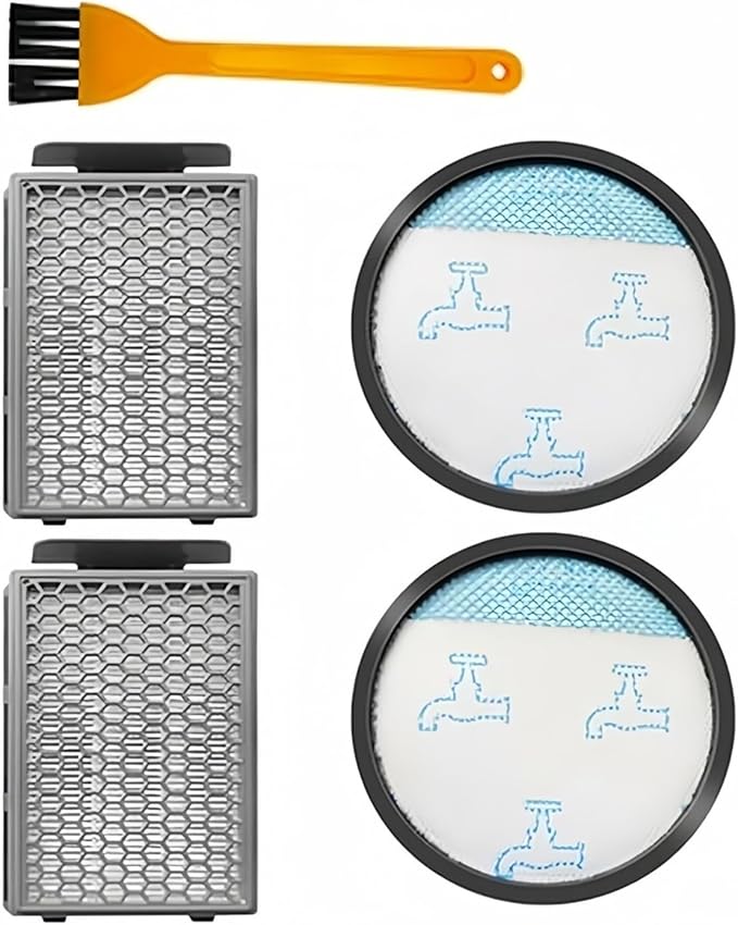 Filter Compatible For Rowenta Compact Power XXL RO4825EA RO4871EA RO4855EA RO4881EA (Model RO48xx),Compatible For Rowenta Filter Set Accessories(SET B)