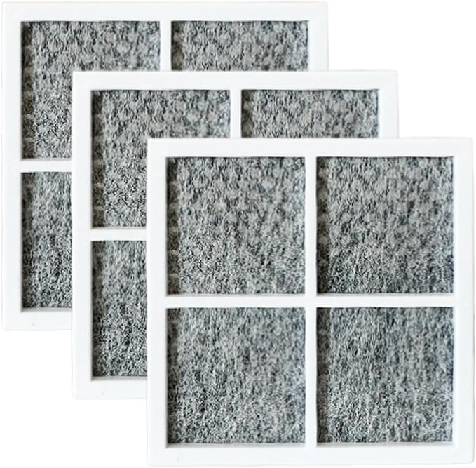 3 Pcs Refrigerator Air Filter for LG LRFDS3006S, LMXC22626S, LMXC23746D, LMXC23746S, LMXC23796D, LMXC23796S, LMXS30776D, LMXS30796S, LMX31985ST, LMXS30746S, LMXS30796D, LNXC23726S, LNXC23766D