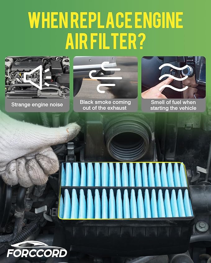 Cabin & Engine Air Filter Fits for Telluride 3.8L (2020-2026), Santa Fe 2.0L/2.4L (2019-2020) Activated Carbon Cabin Filter Replace#28113A9100, WP10367, 97133J5000 Car Accessories