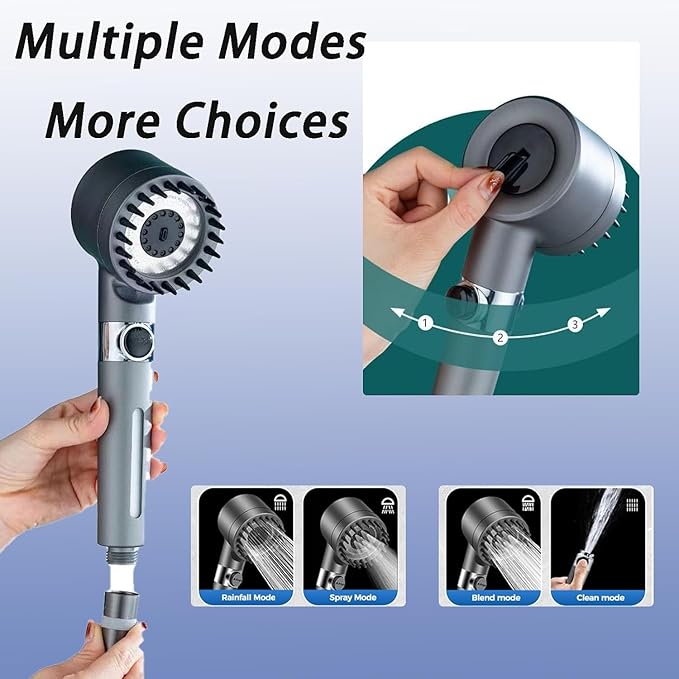 10/20 Pcs ShowerHead Filters, Filtered Showerhead, PP Cotton Filter Cartridge, Ion Shower Drops Head Filter, Suitable for Various Specifications of Shower Heads (20 Pcs, 2.95 inches)