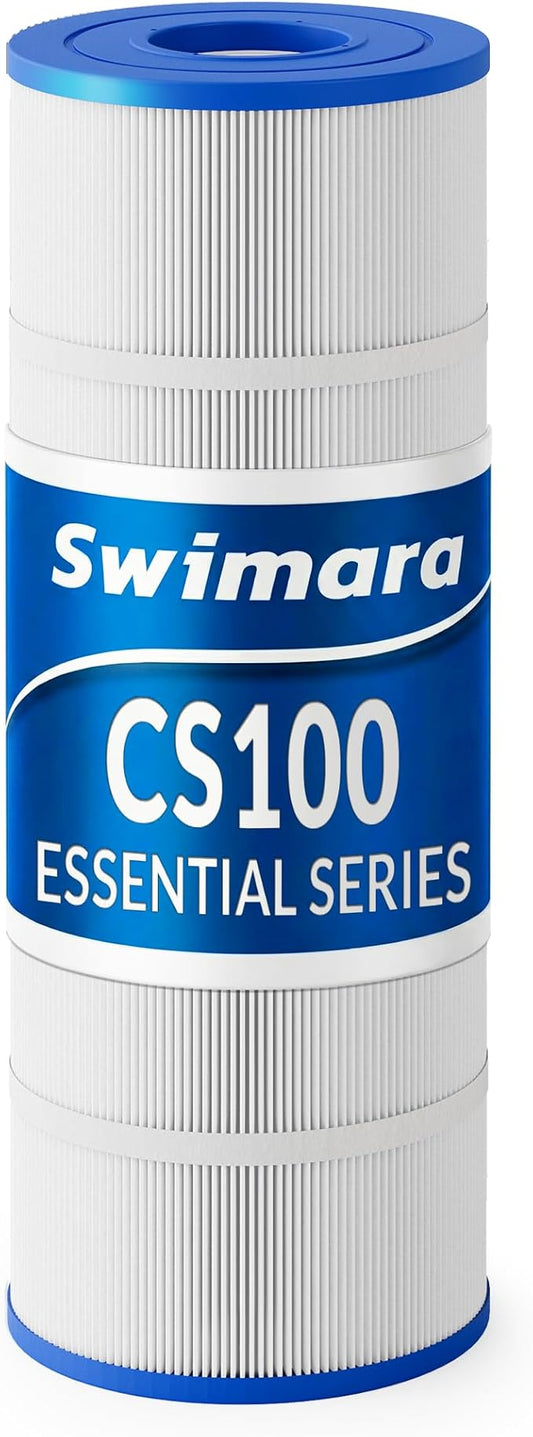 Pool Filter Cartridge for Jandy Systems, Essential Series, CS100, Replacement for R0462200 PJANCS100, Cylindrical Fabric, 100 Sq. Ft.
