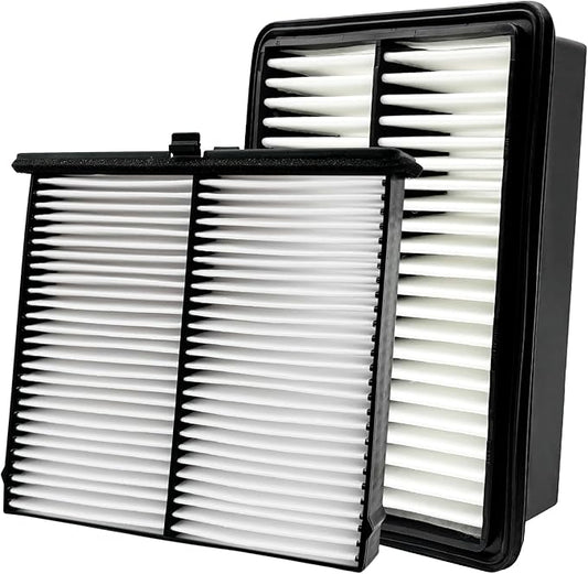 Capume 2PCS Cabin Engine Air Filter JMF61 JM3A0A Kit Fits for Mazda 3 2019-2025, Mazda 3 Sport 2019-2024, CX-30 CX 30 CX30 2020-2025, BDGF-61-J6X, CF12773, PAH9-13-3A0A