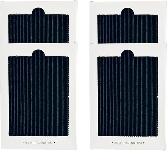 4 Pcs Refrigerator Air Filter Replacement for Frigidaire FGHS2655PF5A, FGRU19F6QFD, FGSC2335TFA, FGHS2655PF0, FGHS2655PF2, FGHS2655PF4, FGHS2655PF6B, FGRU19F6QFA, FGRU19F6QFB, FGRU19F6QFC, FGSC2335TF0