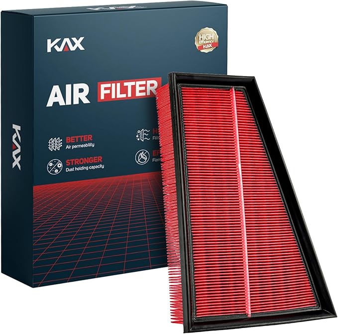 KAX Premium Engine Air Filter, CA11411 Replacement for Mercedes-Benz GLA250 2015-2020, CLA250 2014-2019; INFINITI QX30 2017-2019
