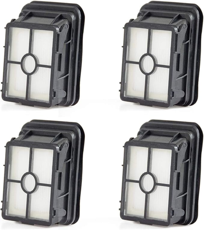 4 Pack 1866 Replacement Filters Compatible with Bissell Crosswave 1785 3888A 2551 & Crosswave Pet Pro 2306 & 2554 2596 CrossWave Cordless Max & Crosswave HydroSteam 35151 3518 Wet Dry Vacuum Cleaner