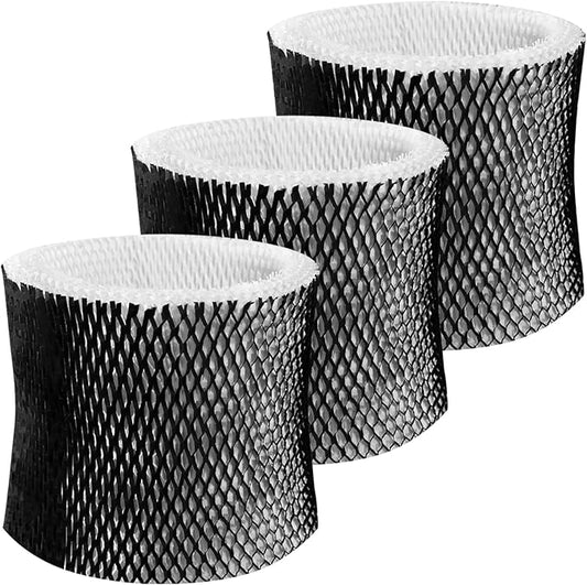 HWF64 Humidifier Filter for Sunbeam Humidifier Filter B, SCM1746, Long-Last & Sturdy, Fits Holmes HM1746, HM-1745 and Bionaire BWF64, 3 Pack