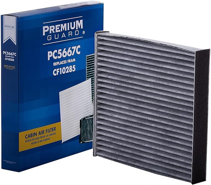 PG Cabin Air Filter PC5667C| Fits 2004-2020 various models of Toyota, Subaru, Lexus, Scion, Land Rover, Pontiac, Jaguar