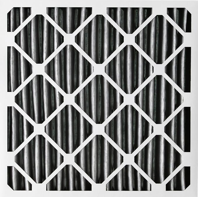 Nordic Pure 20x20x2 (Actual Size: 19 1/2 x 19 1/2 x 1 3/4) Furnace Air Filters MERV 10 Pleated Plus Carbon 3 Pack