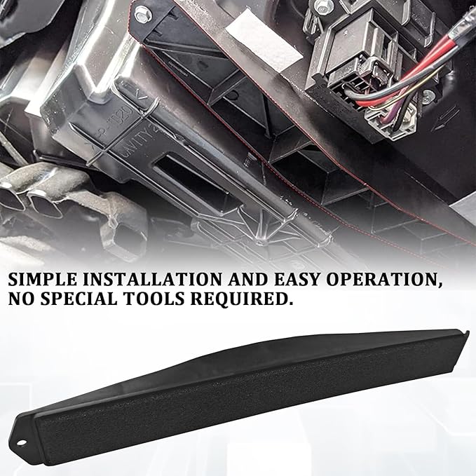 1Kit Cabin Air Filter Cover Plate, Practical Cabin Filter Cover OEM#22759203 22759208 259-200 Replacement for Chevrolet, GMC Models, Car Air Filter Kit for Sealing Protection