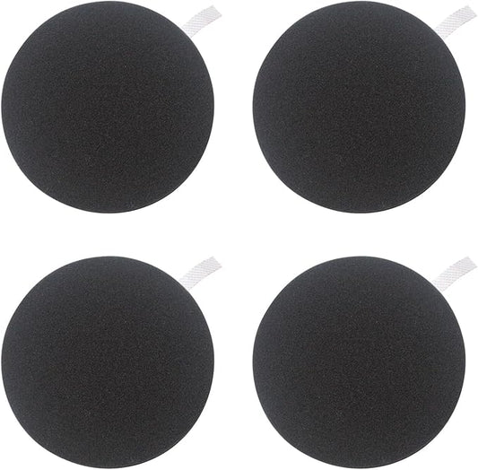 Replacement Filter Compatible with Bissell Powerlifter/CleanView Swivel Rewind Pet Vacuum,Fits Models 2492,2252,2253,2254,22543,2259,2255,2256,2258,2260,1792 Part # 1608225 (Black-4 Pack)
