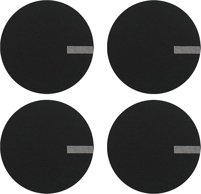 Fette Filter 4 Pack Replacement Filters for Bissell Vacuums Compatible with SurfaceSense MultiClean 3418, Pet Hair Eraser Turbo 3774F, PowerLifter 3404, and More. 4Pre-Motor Filters