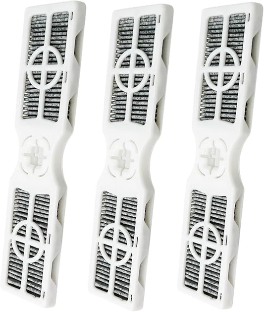 3 Pcs Refrigerator Air Filter Replacement Fit for Frigidaire GRFN2853AF0, GRFN2853AF1, GRFN2853AF3, GRFS2853AD, GRFS2853AD0, GRFS2853AD1, GRFS2853AD2, GRFS2853AD3, GRFS2853AF, GRFS2853AF0, GRMC2255AF