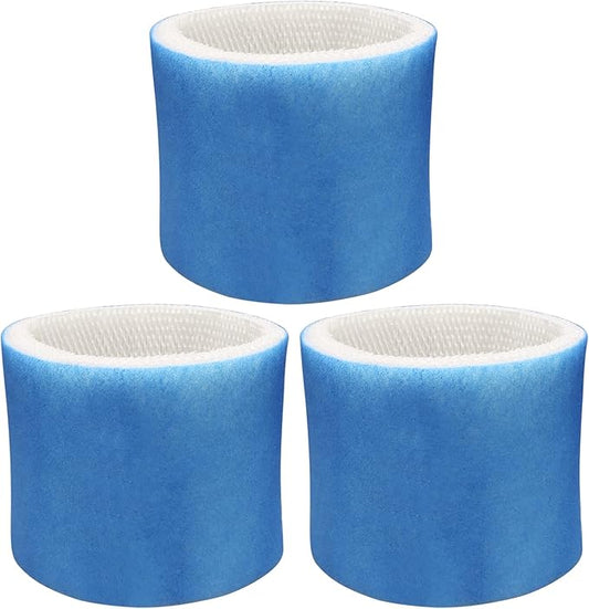 Smilyan 3 Pack Upgraded Blue Mesh Treated Layer HC-14 Humidifier Replacement Wicking Filter E for Honeywell HCM-6009 HCM-6011 HEV680 HEV685 Series Humidifier, Part # HC14PF3 HC-14V1 HC-14 HC-14N