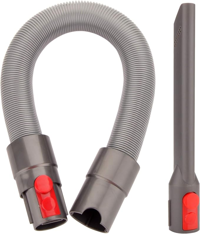 Fullclean Extension Hose and Crevice Tool Compatible with Dyson Gen5 V15 V15s V12 V11 V10 V7 V8 V9 Absolute Detect Torque Drive Cyclone Cordless Handheld Vacuum Cleaner