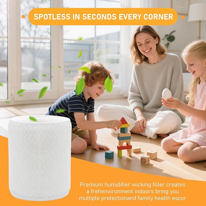 EH22 EH22T Humidifier Wicking Filters Replacement Compatible with YougetTech Humidifier EH22/EH22T Cool Mist Humidifiers, 2 Pack