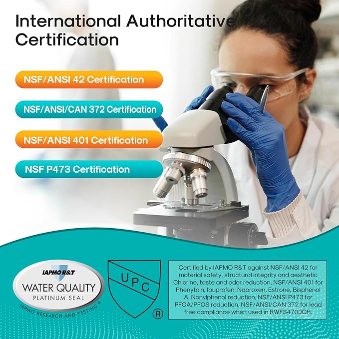 ICEPURE PRO ADQ747935 NSF/ANSI 401NSF/ANSI 42 Certified Replacement LT1000P, Kenmore Elite 9980, ADQ74793501, LT1000PC LSFXC2496D ADQ74793502 LFXC24796S Refrigerator Water and LT120F Air Filter 2Combo