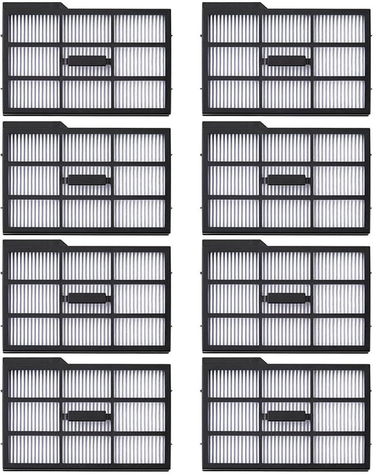 Replacement HEPA Filters Compatible with eufy E28 E25 (New Version) Robot Vacuums Parts High-Effiency Filter Accessories, 8-Pack
