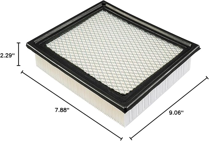 KAX Engine Air Filter, CA9563 Replacement for Ford Ranger 2005-2008, Explorer Sport Trac 2002-2005; Mazda B2300 2005-2009, B3000 2005-2007, B4000 2005-2009