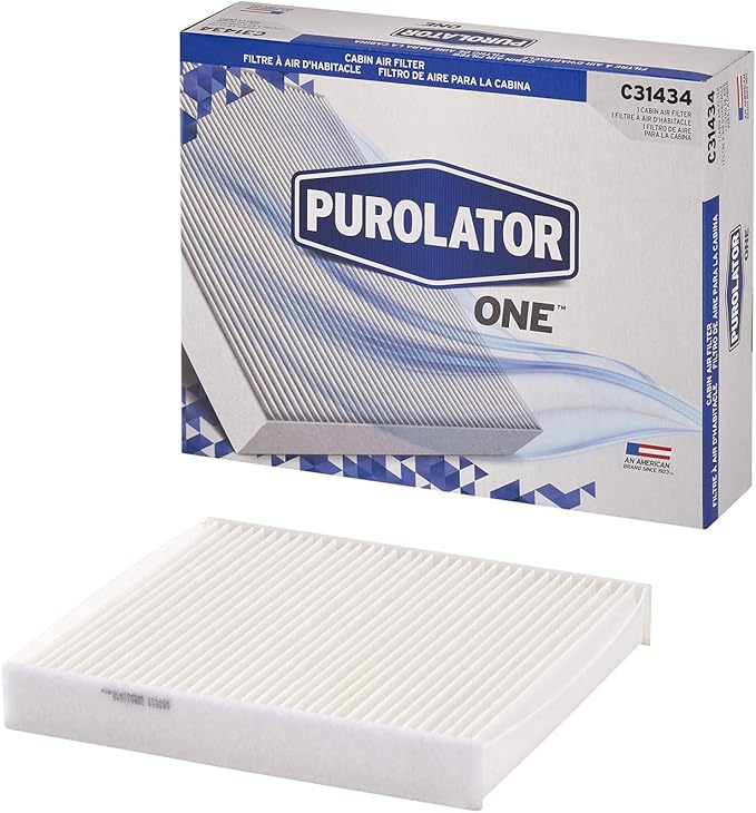 Purolator C31434 PurolatorONE Advanced Cabin Air Filter Compatible With Select Toyota and Subaru