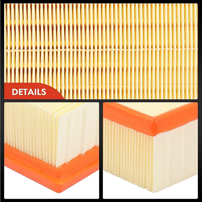 A-Premium Engine Air Filter Compatible with Volvo S60 2001-2009, S80 2004-2006, V70 2001-2007, XC70 2003-2007